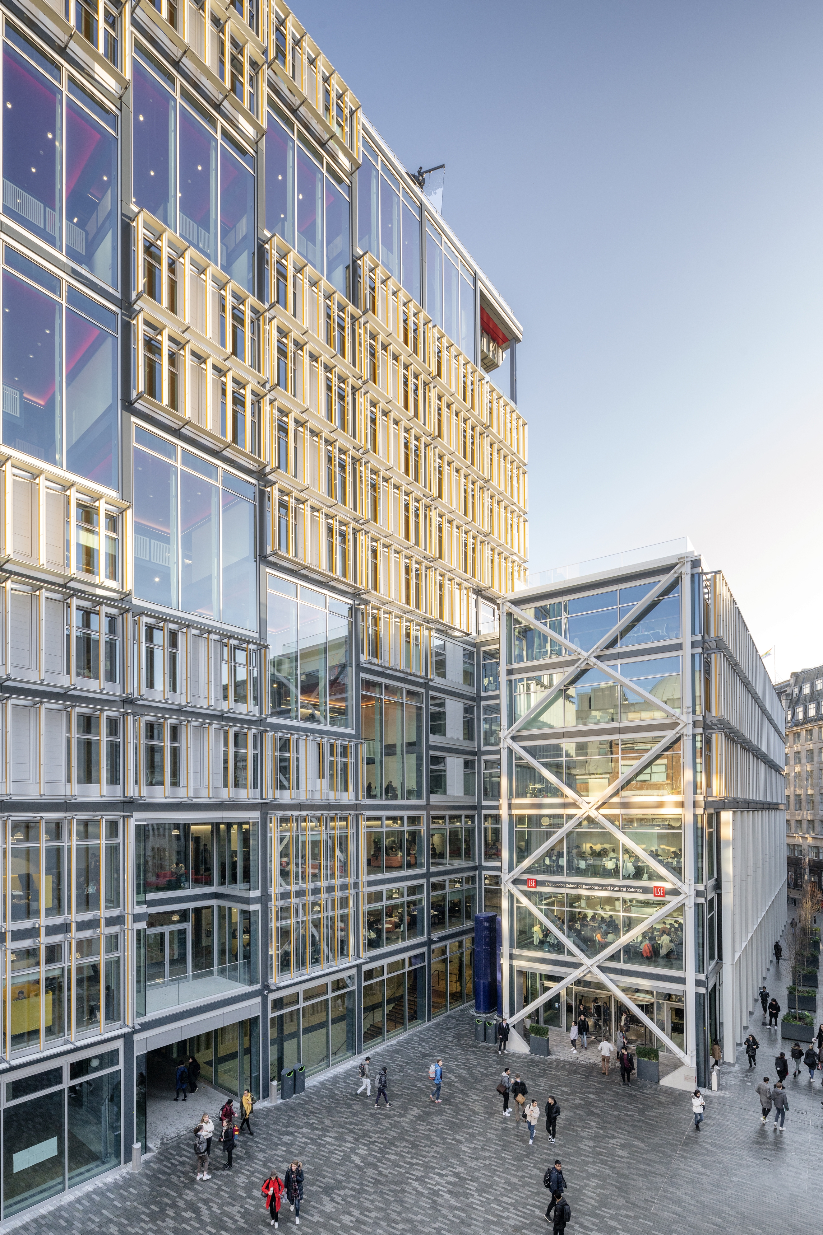 Centre Building Holborn London LSE Rogers Stirk Harbour RIBA Regional Awards shortlist 2020 Credit Joas Souza 1