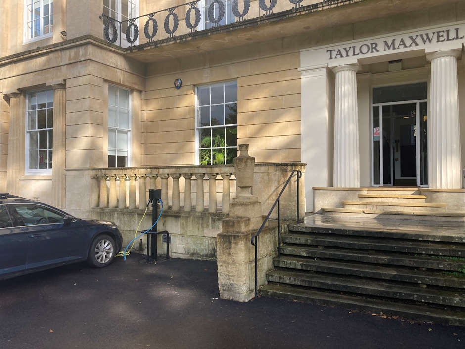 EV Chargers at TM HQ