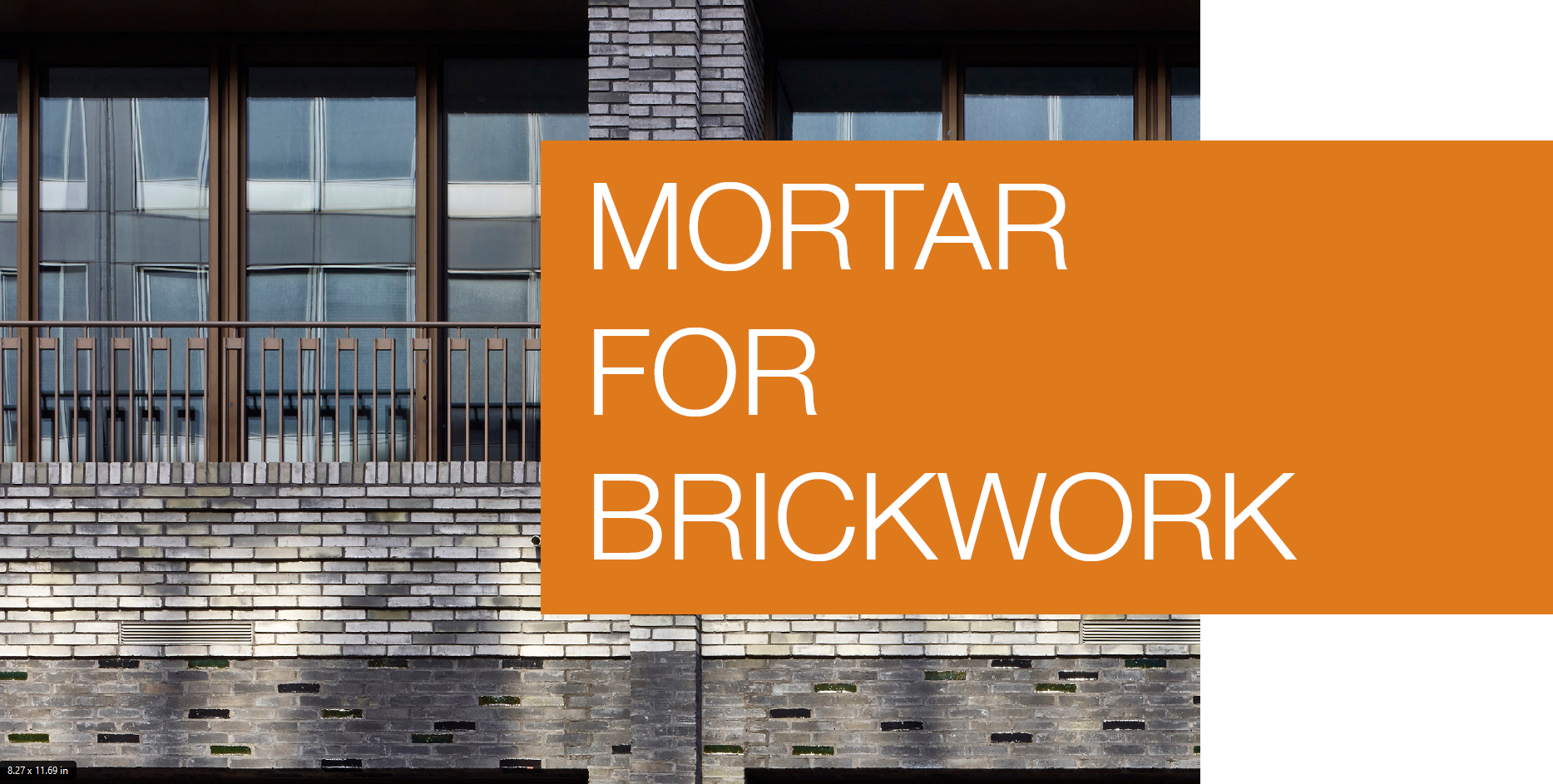 Mortar for Brickwork