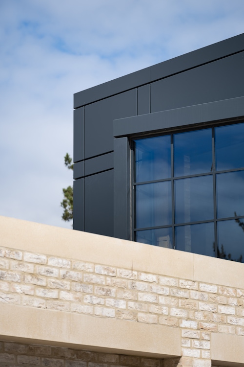 Kings Cairn | Rainscreen cladding, cast stone and… | Taylor Maxwell