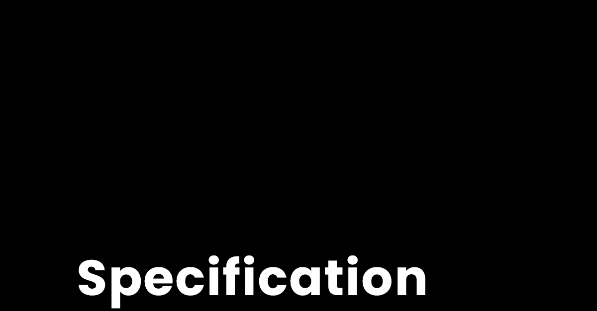 Specification Template