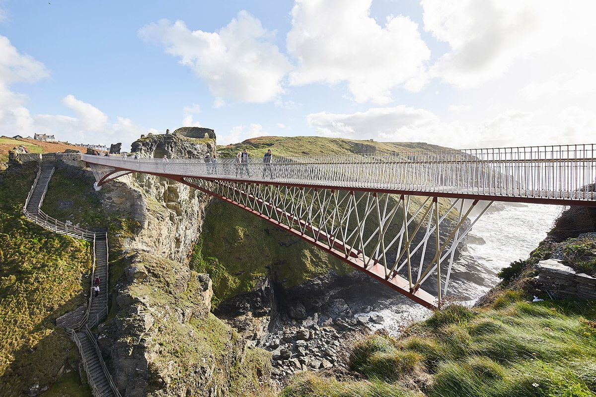 Tintagel Castle Footbridge jpg5