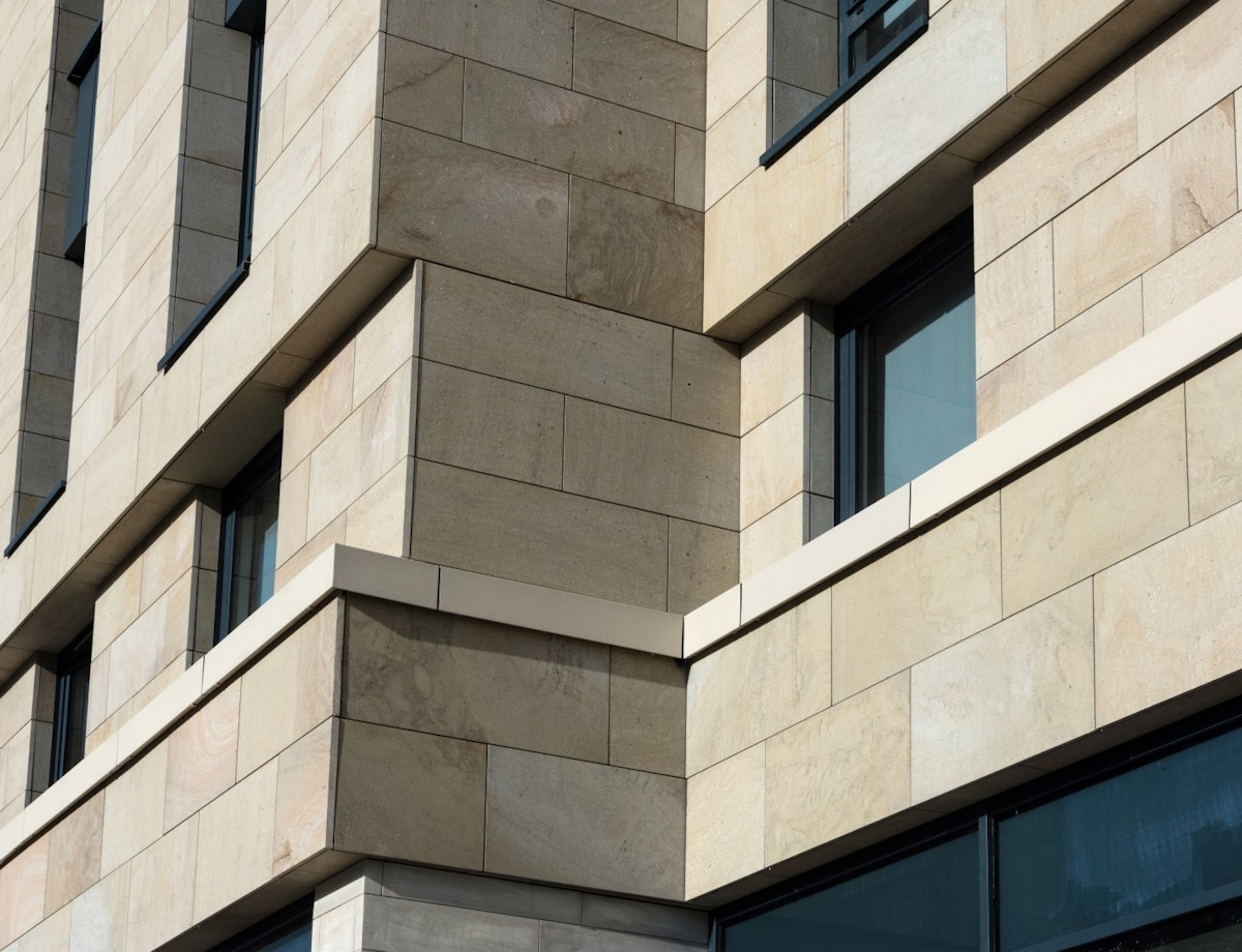 Generix Stone Cladding | Stone Rainscreen Facade | Taylor Maxwell