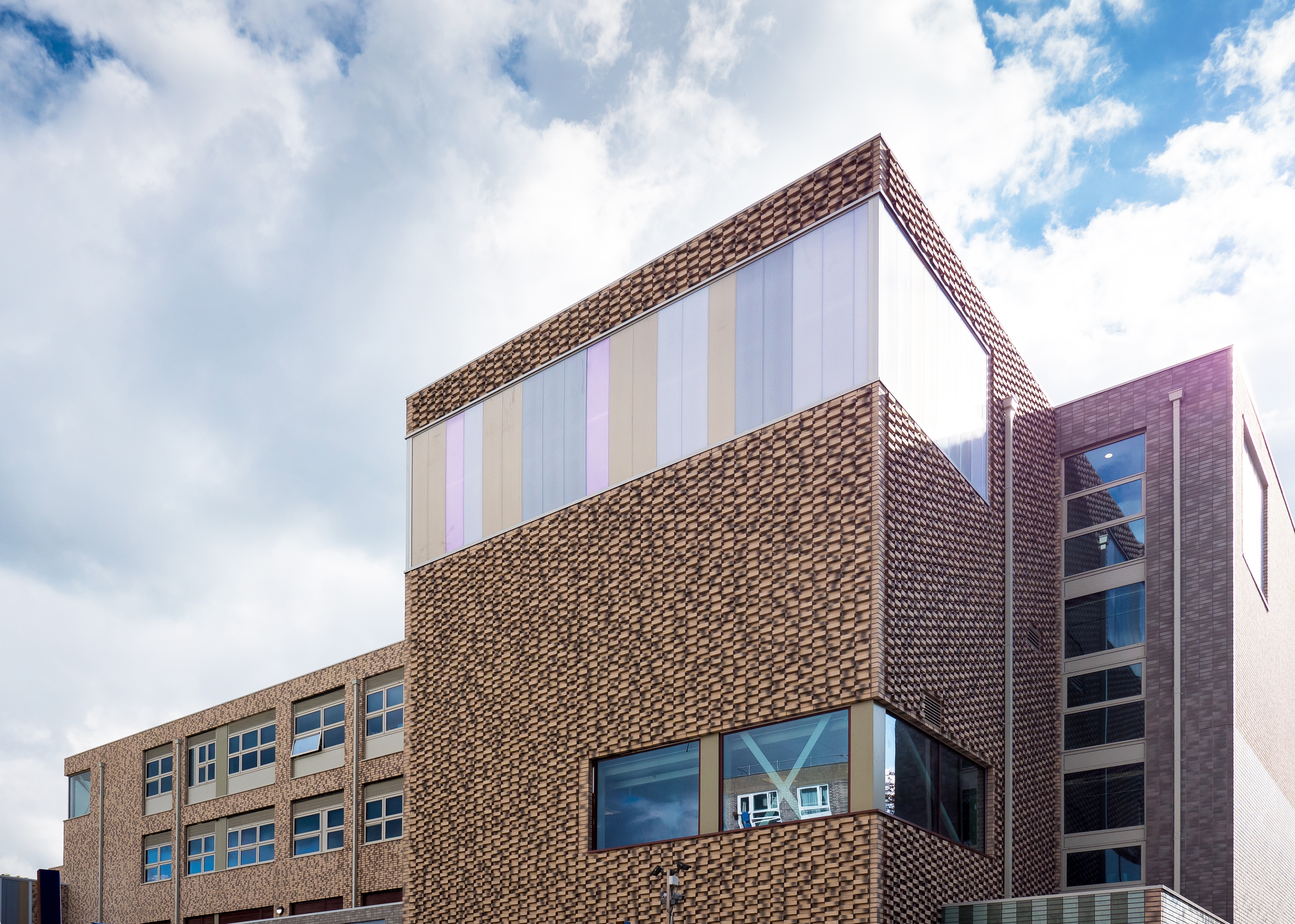 Paxton School Woodland Road Brick Cladding 1
