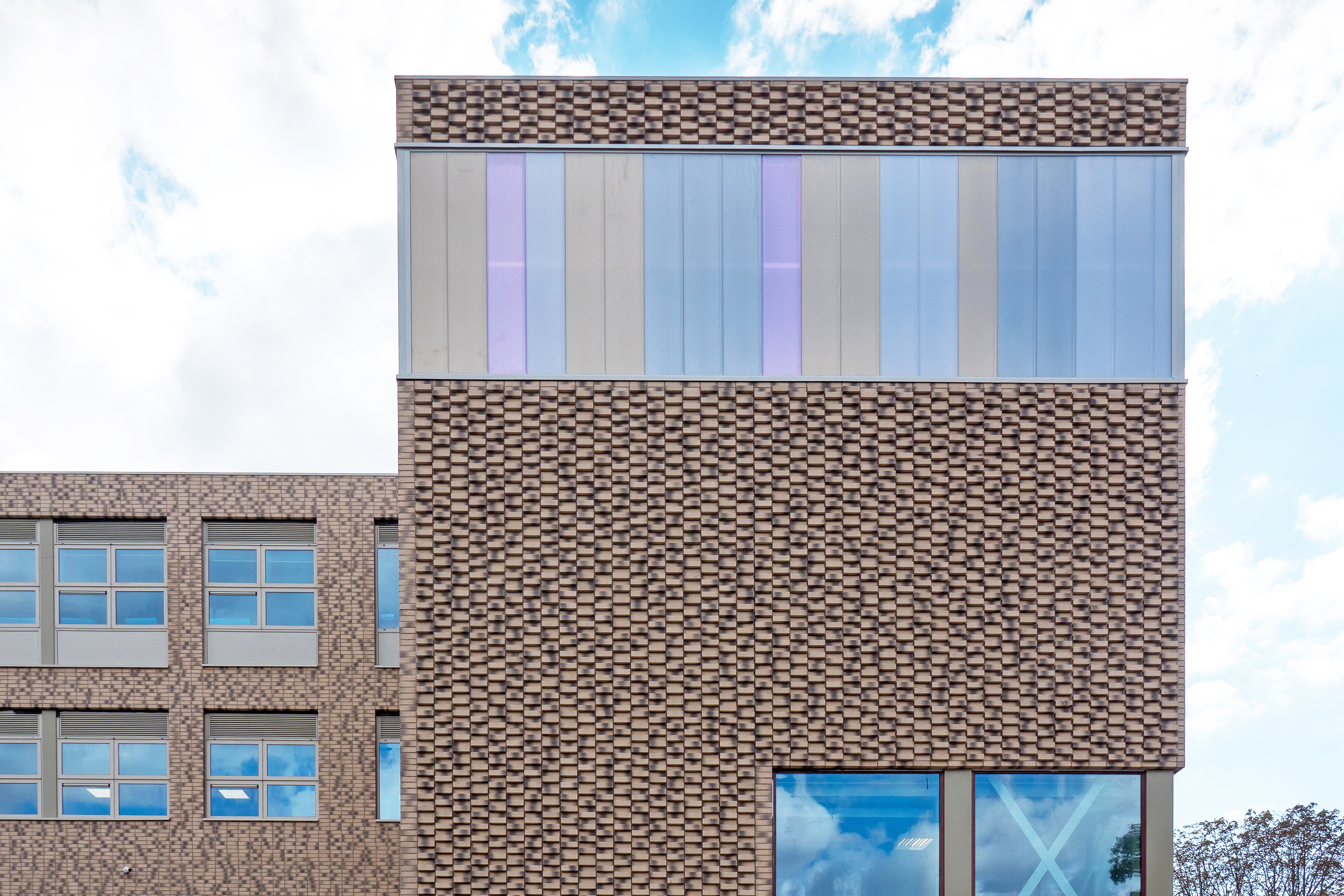 Paxton School Woodland Road Brick Cladding 3