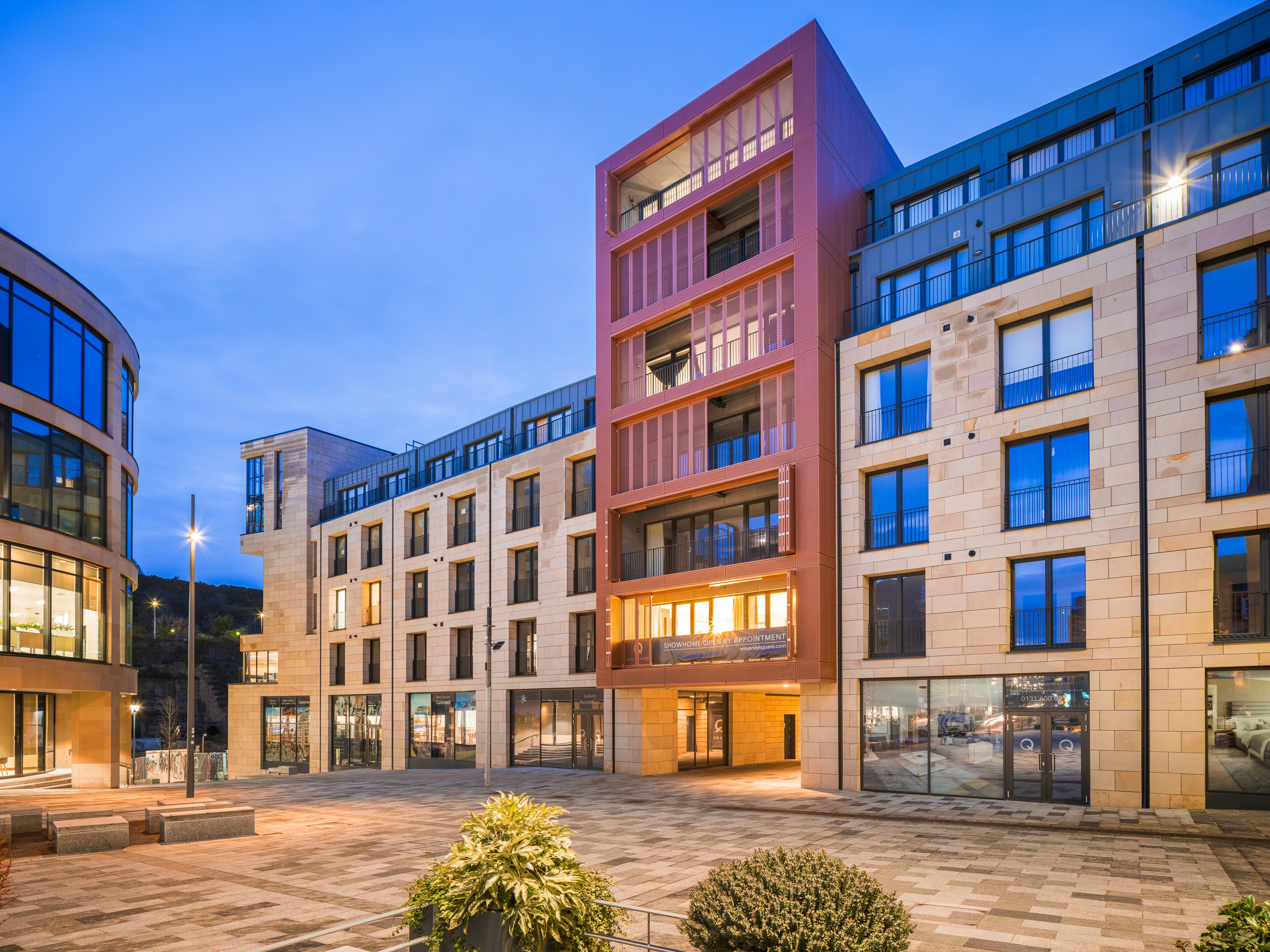 New Waverley, Edinburgh Anvil Metal Cladding