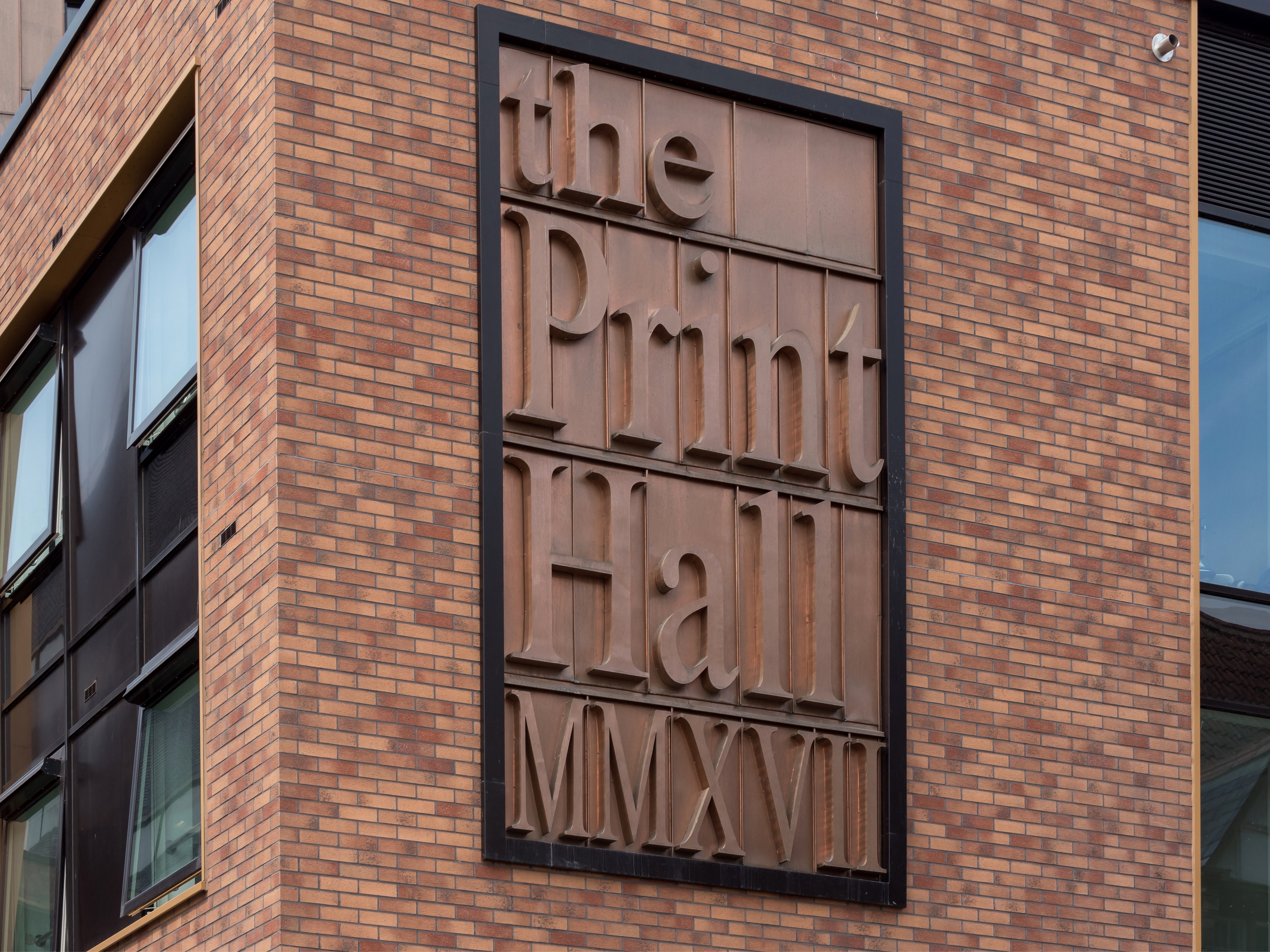 The Print Hall - Facing brick