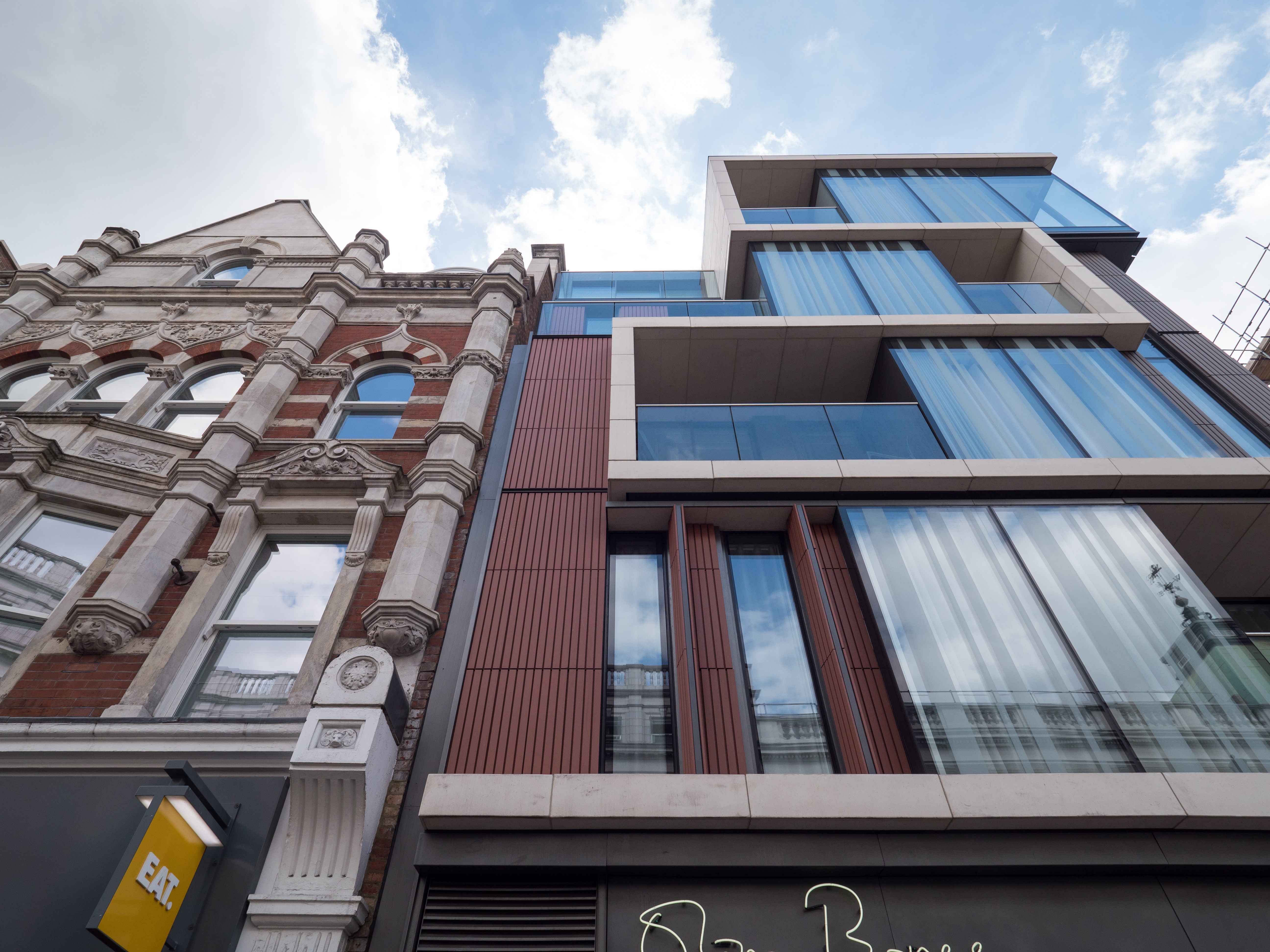 Tottenham Court Road Terracotta Cladding 8