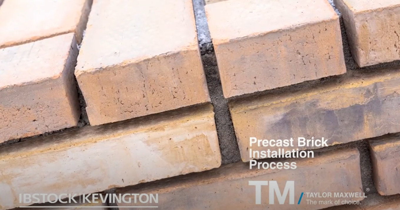 Video Precast Brick Installation Process